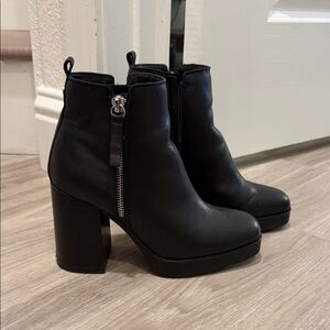 Aldo Air Walk Platform Booties